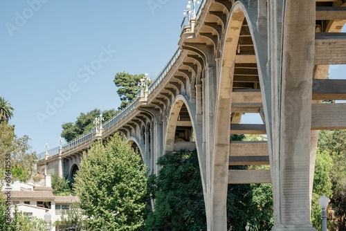 Colorado street bridge in Pasadena, California photo
