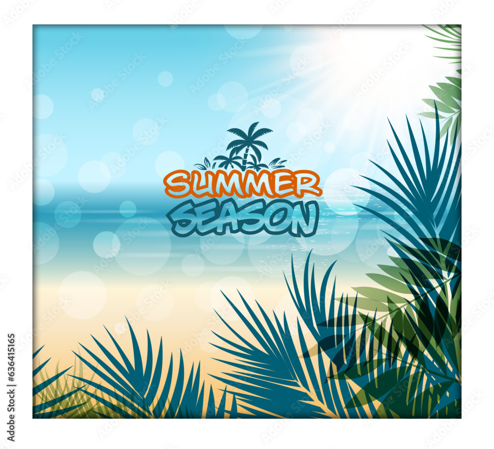 Obraz premium lost mediterranean beach