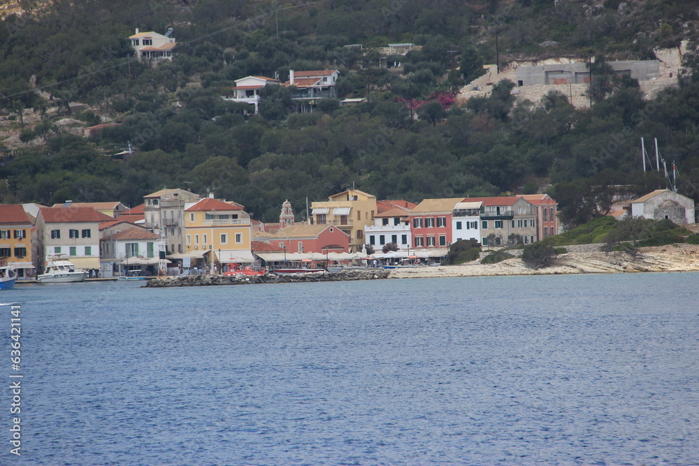 Fototapeta premium Port de Paxos, Grèce