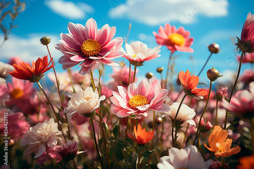the beautiful flower in the garden © ARAMYAN