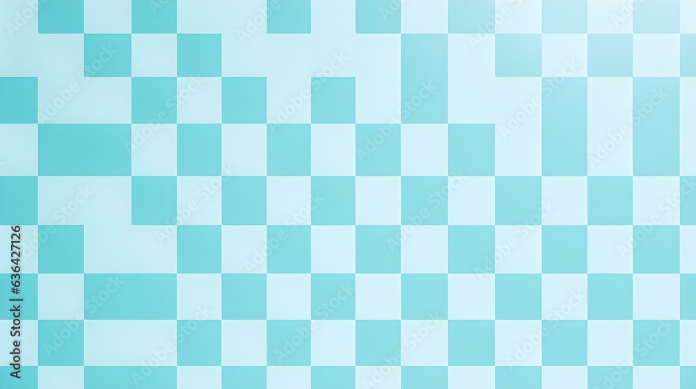 Checkerboard Pattern in Cyan Colors. Simple and Clean Background Checkerboard Pattern in Cyan Colors. Simple and Clean Background