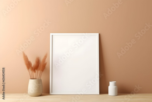 Frame Mockup - Clean Elegance, generative ai