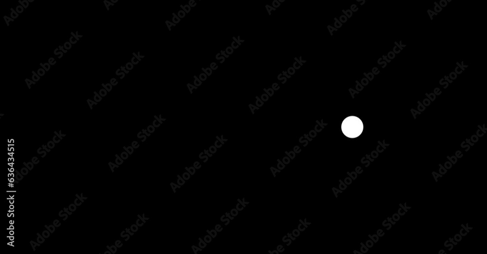 loading download progress dots motion graphics on black background with alpha loading download progress dots motion graphics on black background with alpha