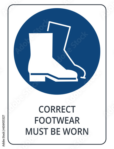 Footwear Protection Symbol
