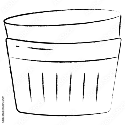 Hand drawn Souffle icon
