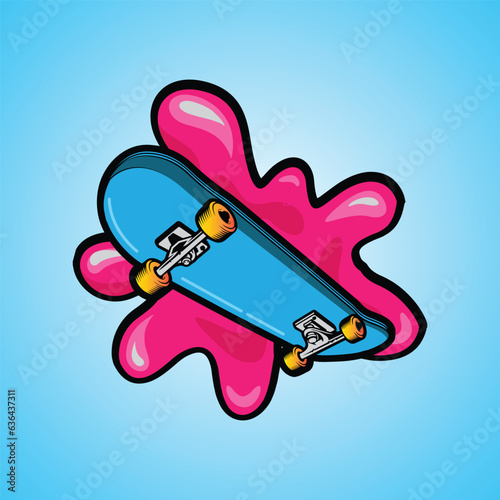 Skateboard Illustration