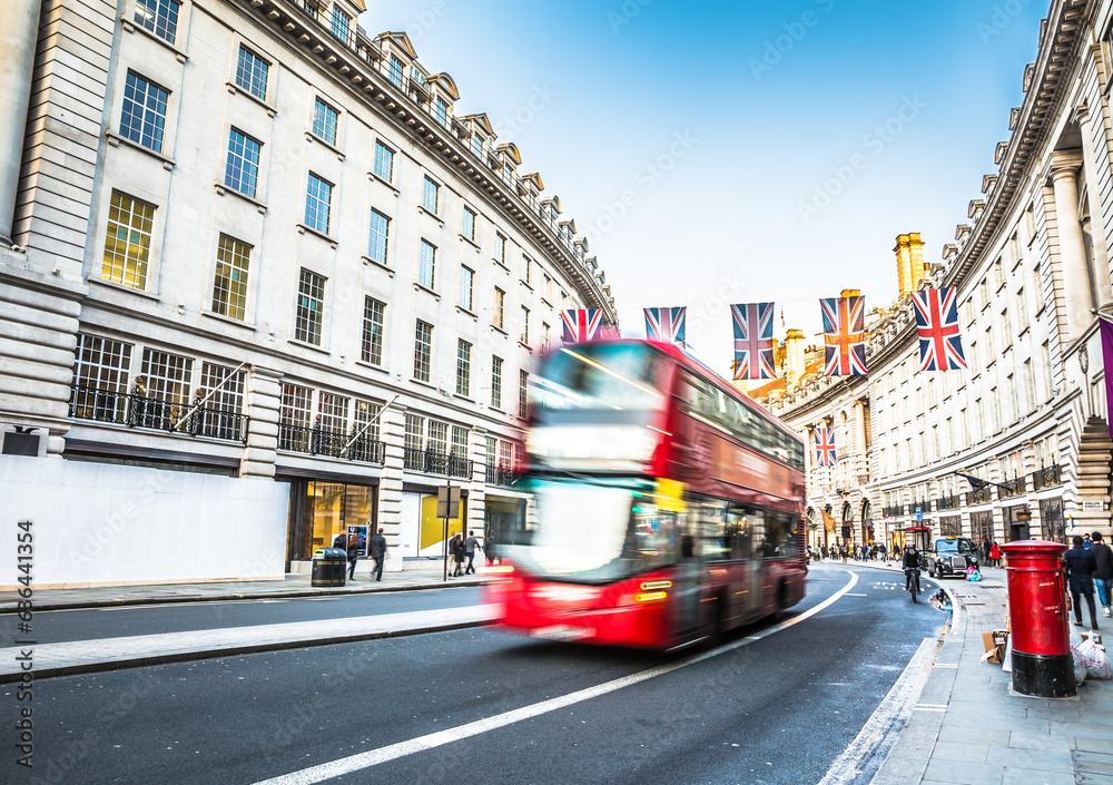 Naklejka premium Regent Street in London