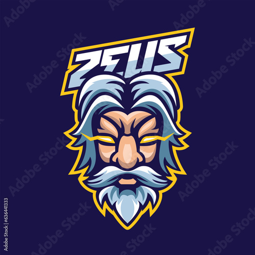 Zeus Mascot Logo