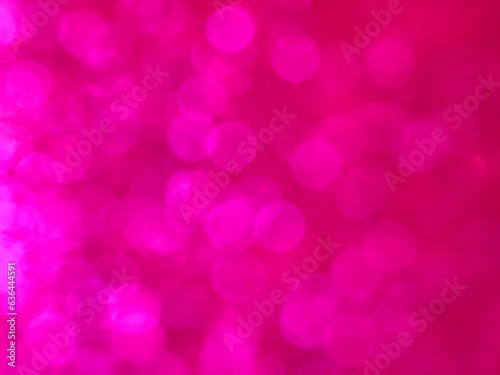 Hot pink bokeh background