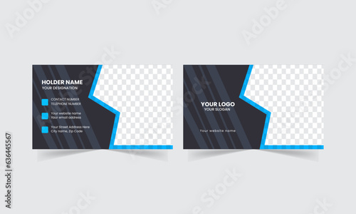 Modern and Simple Business card design 