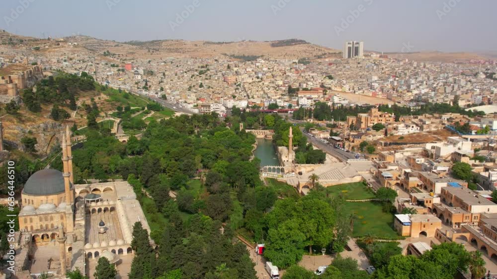 Balikligol is a historical and religious site located in Sanli urfa, Turkey. This sacred lake is home to legends and mythological stories. Balikligol is a historical and religious site located in Sanli urfa, Turkey. This sacred lake is home to legends and mythological stories.