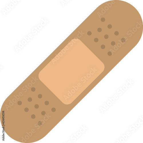 Band-Aid Medical Hospital Icon.
