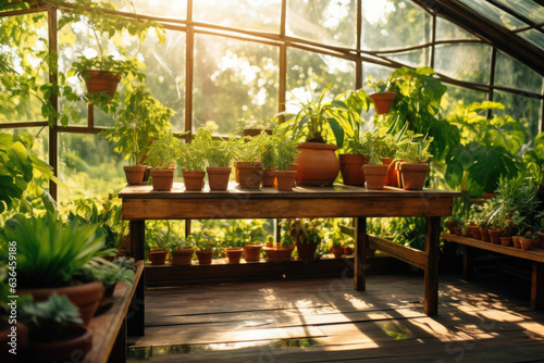 greenhouse vegetable production © STORYTELLER