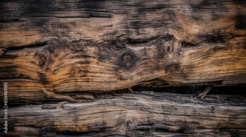 Old grunge dark textured wooden background , The surface of the old brown wood texture. Brown wood texture. Abstract background. Post-processed generative AI