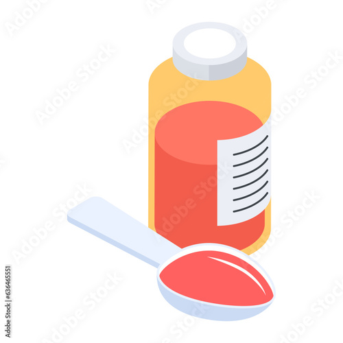 Set of Medical Equipment Isometric Icons 

