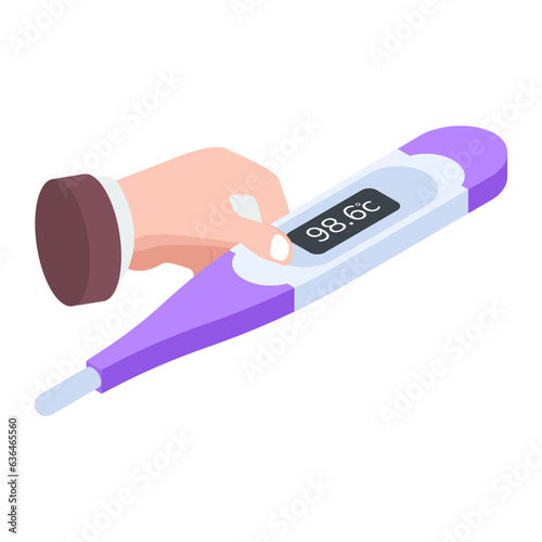 Set of Medical Equipment Isometric Icons 

