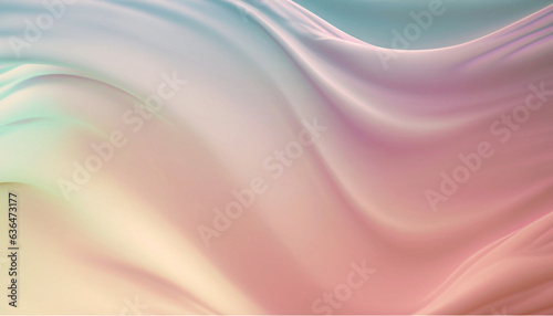 psychic gentle smooth waves in different pastel colors