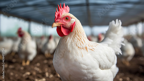 modern coop shelters the broiler chicken