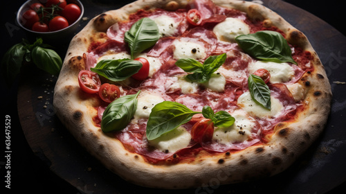neapolitan pizza the ingredients and toppings as, Generative Ai