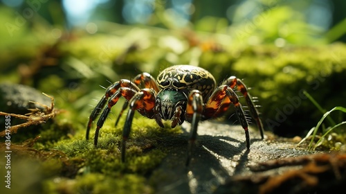 close-up of a big spider © maretaarining