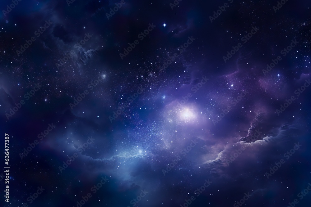 Night sky - Universe filled with stars, nebula and galaxy | Generative AI Night sky - Universe filled with stars, nebula and galaxy | Generative AI