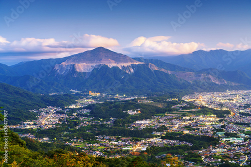 Chichibu, Saitama, Japan with Buko Mountain