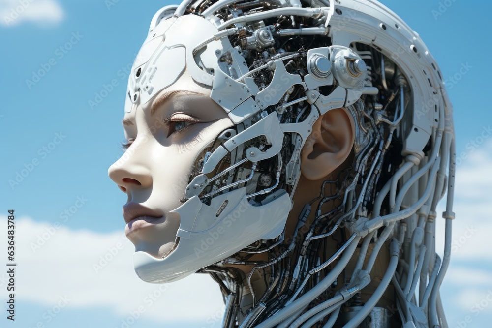 女性アンドロイド,Generative AI AI画像 女性アンドロイド,Generative AI AI画像