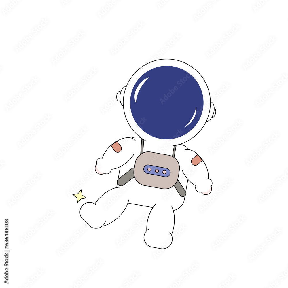 Astronaut Illustration