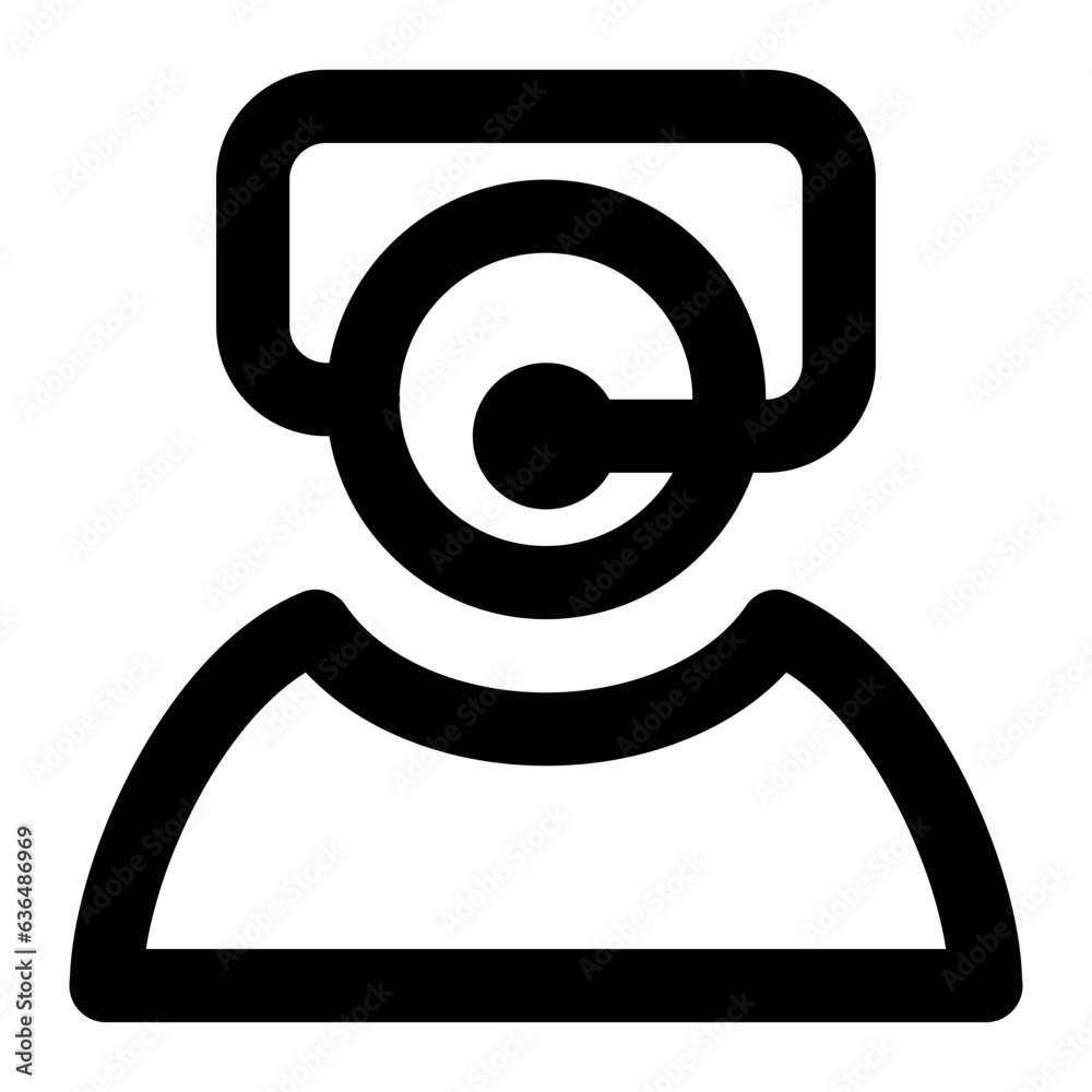 Support icon line style, best for web Support icon line style, best for web