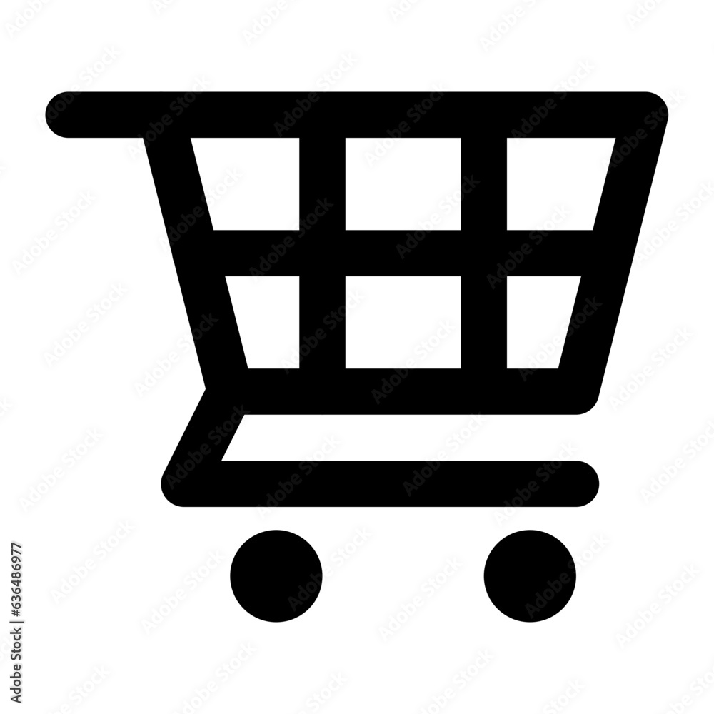 troley icon line style, best for web troley icon line style, best for web