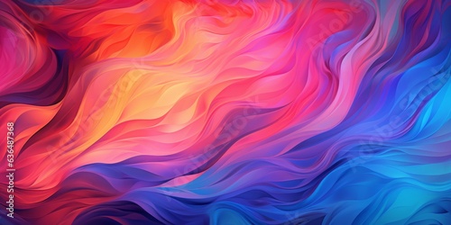 Vibrant dance of abstract flames, a mesmerizing symphony. Generative AI