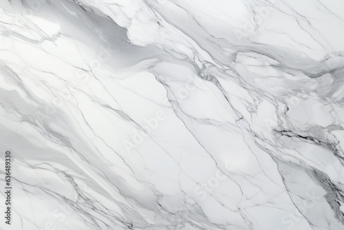 Marble background.White stone texture with gray shadow. Panoramic format | Generative AI