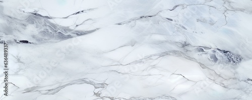Marble background.White stone texture with gray shadow. Panoramic format | Generative AI