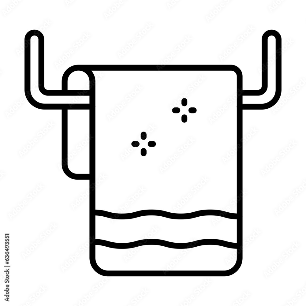 Towel Icon Towel Icon