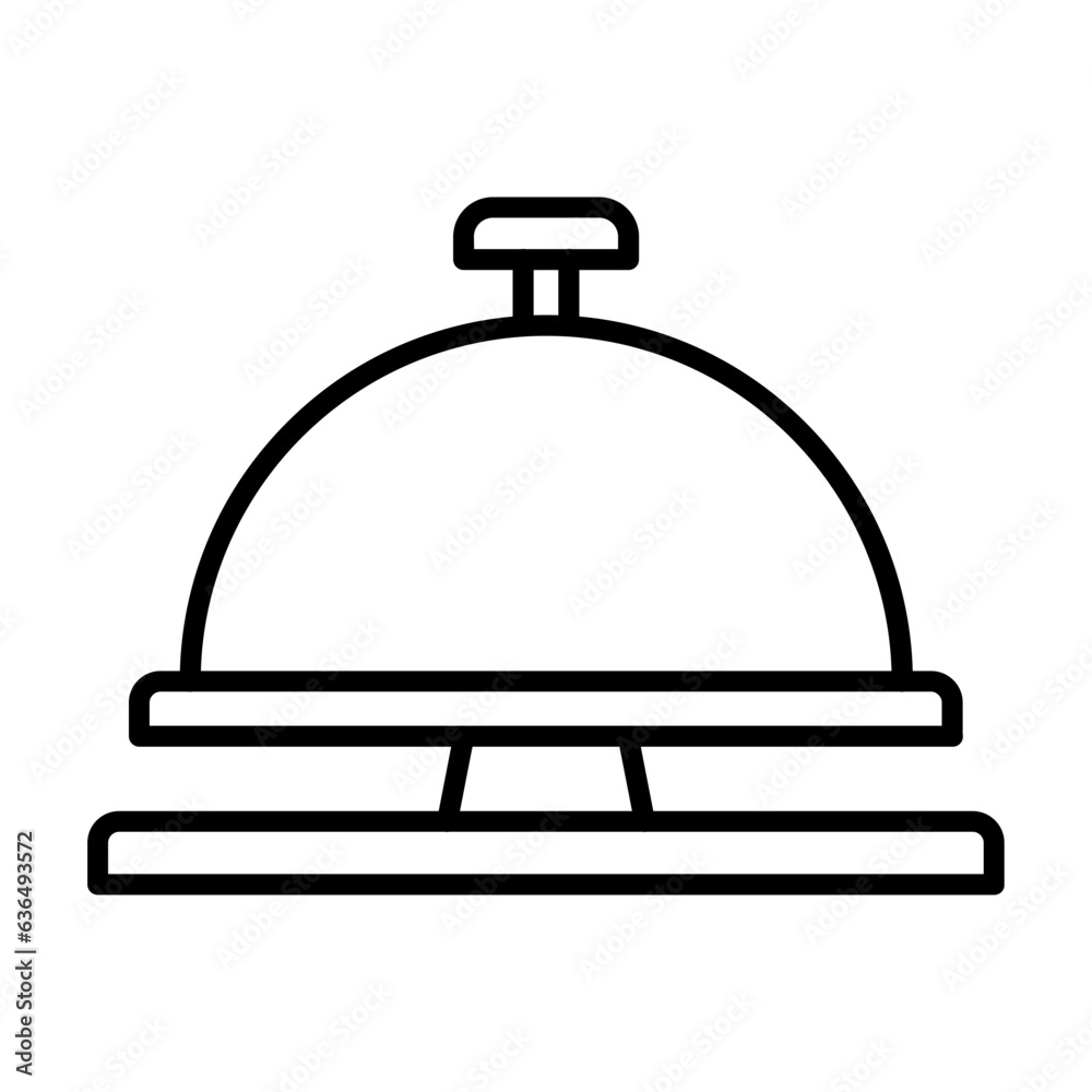 Reception Bell Icon Reception Bell Icon