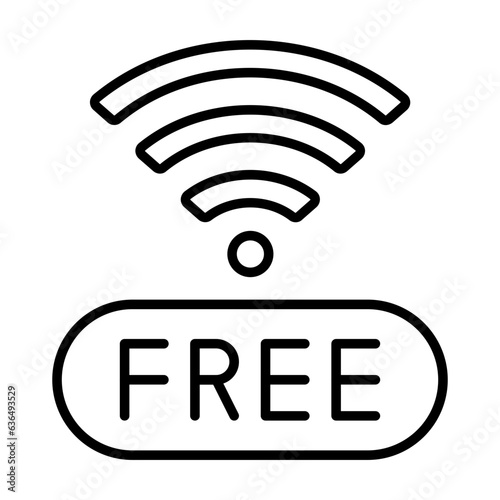 Free Wifi Icon