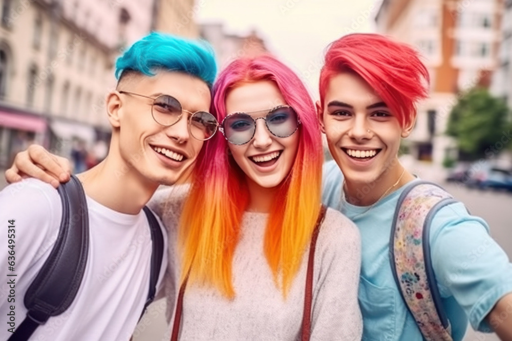 Happy Transgender people (AI Generated) Happy Transgender people (AI Generated)