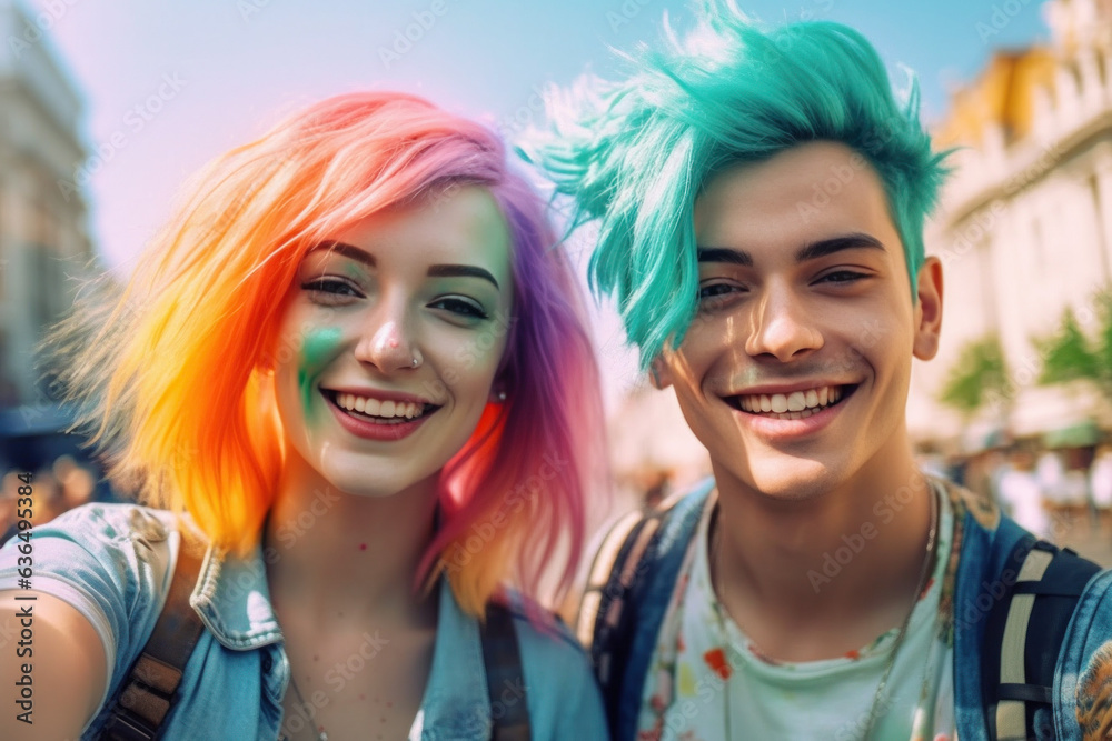 Happy Transgender people (AI Generated) Happy Transgender people (AI Generated)