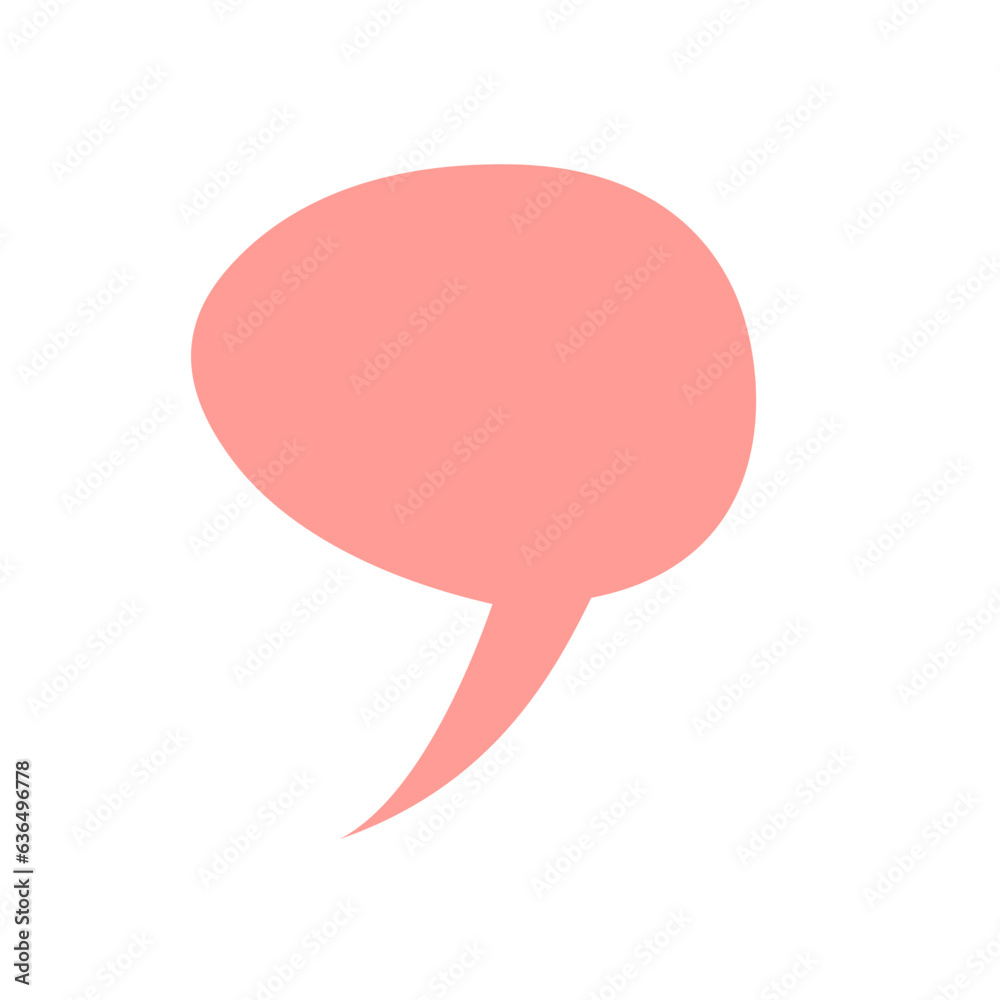 Speech bubble vector Speech bubble vector