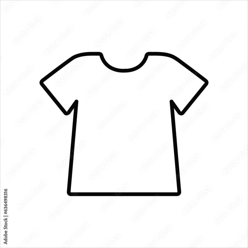 Clothes, t shirt icon. Vector illustration, flat illustration on white background..eps Clothes, t shirt icon. Vector illustration, flat illustration on white background..eps