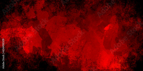 Background red stone concrete grunge wall texture and backdrop background anthracite panorama. Panorama dark black and red stone marble slate backdrop vanttege background or texture.