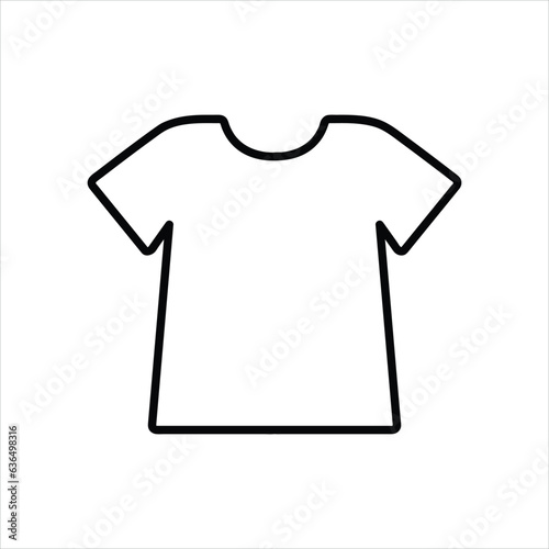 Clothes, t shirt icon. Vector illustration, flat illustration on white background..eps
