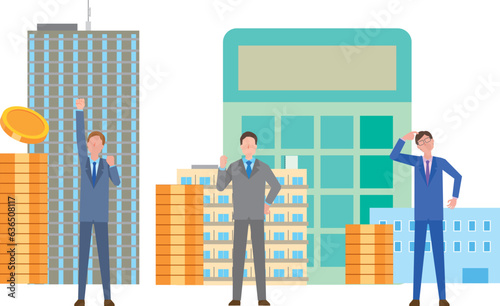 不動産投資のイメージイラスト