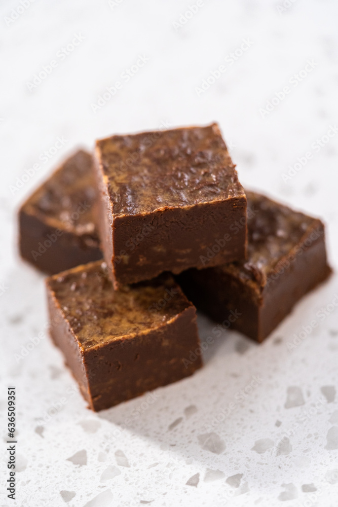 Homemade chocolate peanut butter fudge Homemade chocolate peanut butter fudge