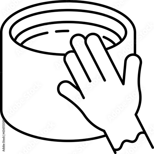 paraffin  icon