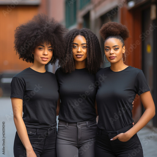group of people black girls
