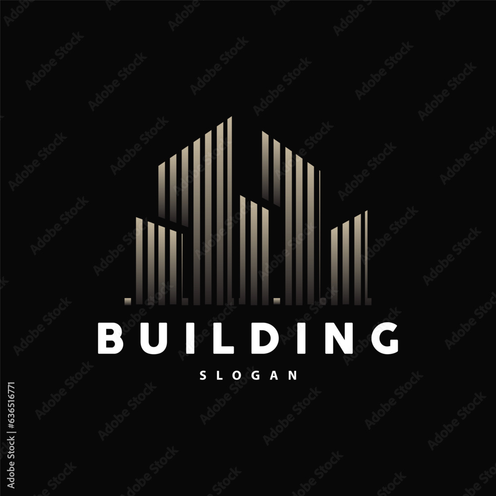 Building Real Estate Apartment Construction Logo, Elegant Premium Rustic Monogram Vector Design Building Real Estate Apartment Construction Logo, Elegant Premium Rustic Monogram Vector Design