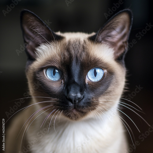a Siamese cat Generative AI