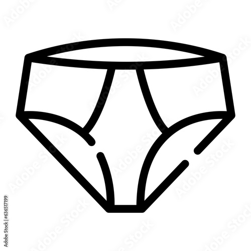 underware Line Icon