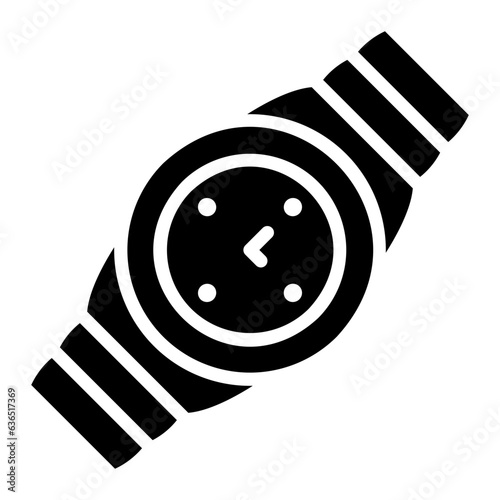 wristwatch Solid icon